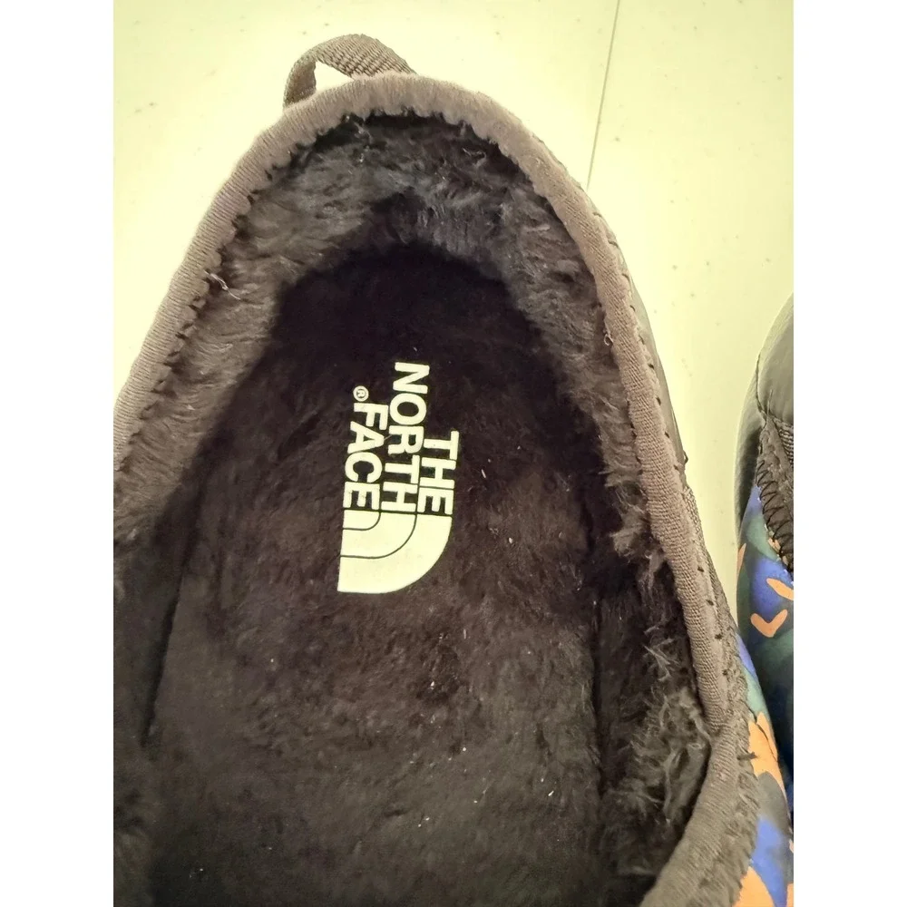 North Face Men's 9 Thermoball Traction Mule V Thyme Brushwood Camo Slippers NWOT